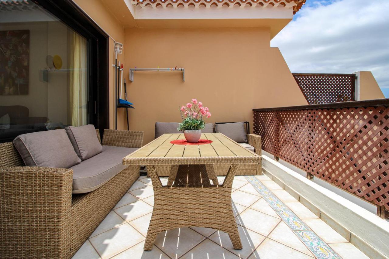 Beautiful Penthouse Apartment With Heated Swimming Pool Golf Del Sur ซานมิเกลเดียโบนา ภายนอก รูปภาพ
